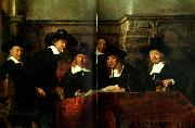 REMBRANDT Harmenszoon van Rijn, styresmannen for kladeshandlarskraet